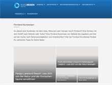 Tablet Screenshot of finnland-rundreisen.com